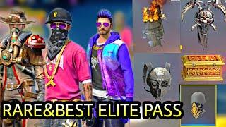 RARE&BEST ELITE PASS OF FREEFIRE BEST RARE ITEMS IN FREEFIRE