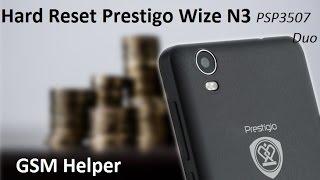 Hard Reset  Prestgo Wize N3  PSP3507 Duo | Восстановление