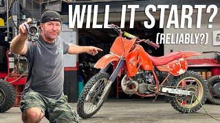 Throwing Parts at our Cheap Honda CR500 Until it RUNS RIGHT | Us vs. World's WORST CR500