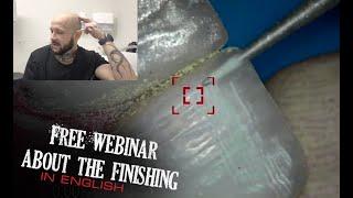 Free webinar about the Finishing. In english