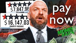 WWE Keeps Making Ticket Prices INSANE!