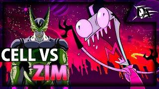 Perfect Cell Vs Invader Zim (Ft.KaggyFilms)