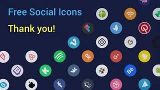 Photoshop CS6 Free Download – Social Media Icons