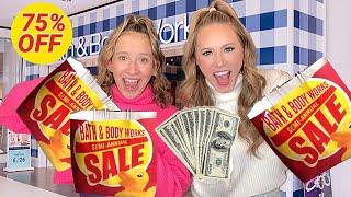 COME SHOPPING WITH US AT THE BATH & BODY WORKS SEMI ANNUAL SALE + HAUL 