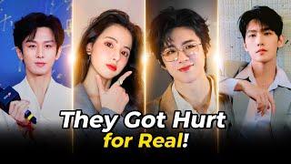 They Got Hurt for Real! Shocking Behind-the-Scenes of Chinese Dramas. #ChineseDrama #cdrama2025