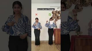 How to hide your Cleavage? #meeshofinds #fashionhacks #shortsindia