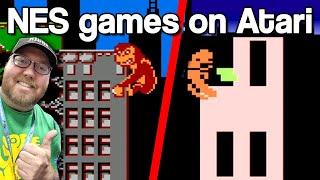 18 NES Games that Were Also on Atari 2600