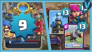 9 LVK WITH 13 CARDS! WHAT DOES IT MEAN? / CLASH ROYALE