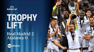 Captain Luka Modric lifts Real Madrid's record sixth UEFA Super Cup 