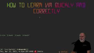 How to Learn Vim Quickly and Correctly [20210422163108]