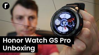 Honor Watch GS Pro Unboxing and hands on | Recombu