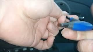 Fiat 500 How to remove door Panel