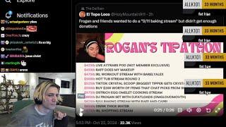 xQc Shocked by Twitch Streamer fr0gan saying "I will make Twin Towers as Cake & Recreate 9/11"