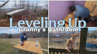 Making it Level / Mobile Home Renovation