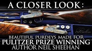 A Closer Look: LOVELY James Purdey Game Guns Made For Pulitzer Prize Winning Author, NEIL SHEEHAN