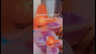 Lavender candles 