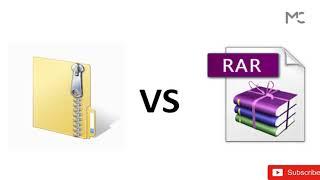 What is Basic Difference Between Zip and RAR File | Tutorial By Milind Chovatiya