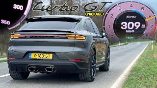 2024 Porsche Cayenne TURBO GT Package 739HP | 0-309KM/H Acceleration & TOP SPEED on AUTOBAHN