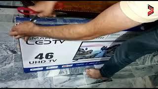 China Smart LED TV 43" Unboxing | Wisdom Share Smart LED TV Unboxing