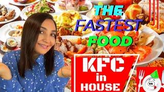 KFC IN HOUSE THE FASTEST FOOD. OPEN A KF’S IN MY HOUSE/ FAST FOOD\\STREET FOOD/ SENGAL BEST FOOD