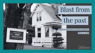 Blast from the Past: Preserving Gresham's History Part 2 - Mark Moore