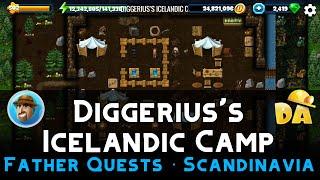 Diggerius's Icelandic Camp | Father Scandinavia #21 | Diggy's Adventure