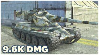 AMX 50 B • 9.6K DMG 5 KILLS • WoT Blitz