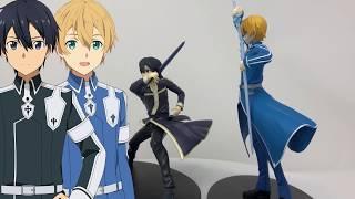 SAO: Alicization - Kirito & Eugeo Figures (Bandai Spirits) 360° View