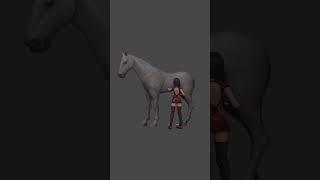 Alicia Online 2.0: Dismount/mount female  #aliciaonlinegame #horse #shorts @storyofalicia