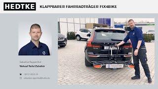 Jetzt bei Hedtke: Klappbarer Fahrradträger FIX4BIKE® baugleich Thule Easyfold xtf2 / Autohaus Hedtke