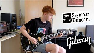 Seymour Duncan Pegasus Sentient vs Gibson 490R 498T - Les Paul Custom Pickup Shoot Out!