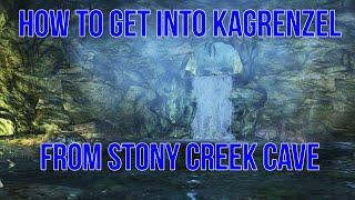 How to Get Into Kagrenzel Through Stony Creek Cave | Skyrim