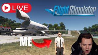 Flying The Airbus Beluga in MSFS2024 (+GIVEAWAY)