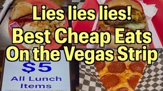 Best Cheap Eats on the Vegas Strip! Watch if you like to save money