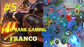 FRANCO GAMEPLAY 2020 - ROAD TO MYTHIC - MOBILE LEGENDS BANG BANG