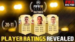 FIFA 18 Player Ratings (20-11)