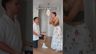 SHOULD HE PROPOSE?  #couple #viral #shorts