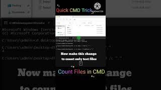 CMD Command to Count Files in a Directory | Windows Tips