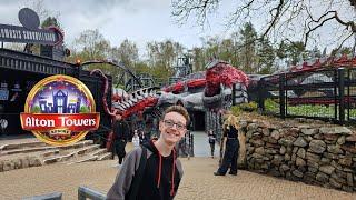 Alton Towers Vlog April 2024