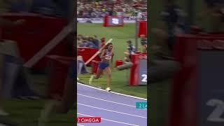 Alexis Holmes bringing it HOME  #ParisOlympics #Olympics #TrackAndField #Shorts