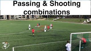 ️Shooting drills️ | different combinations with Goal Keepers | Soccer | Football | Joner 1on1