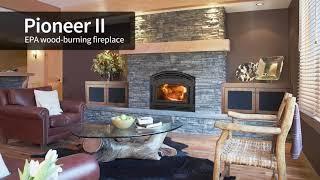 Majestic Pioneer II Wood Fireplace
