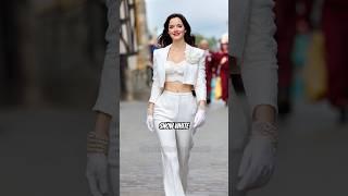 DISNEY PRINCESSES REIMAGINED IN WHITE OUTFITS #aiart #disneyprincesses #whiteoutfit