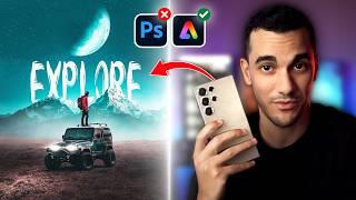 How to Create PRO Photo-Manipulation on Mobile | FULL TUTORIAL