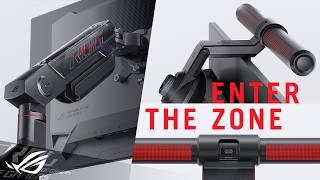 ROG Monitor Light Bar & Ergo Arm - Enter the Zone | ROG