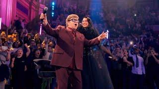 Dua Lipa with Sir Elton John - Cold Heart live at Royal Albert Hall