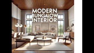 Modern Bungalow Interior Design | Stunning 3D Animation Walkthrough