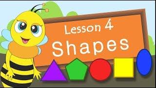 Shapes️Lesson 4️PART 1️ Educational video for children (Early childhood development).