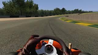 Road Atlanta Short Course V1.3 demo lap in the 125cc Shifter Kart