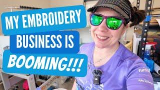 My Totally Honest One Year Review of the Ricoma MT-1501 Embroidery Machine! Business is BOOMING!!!